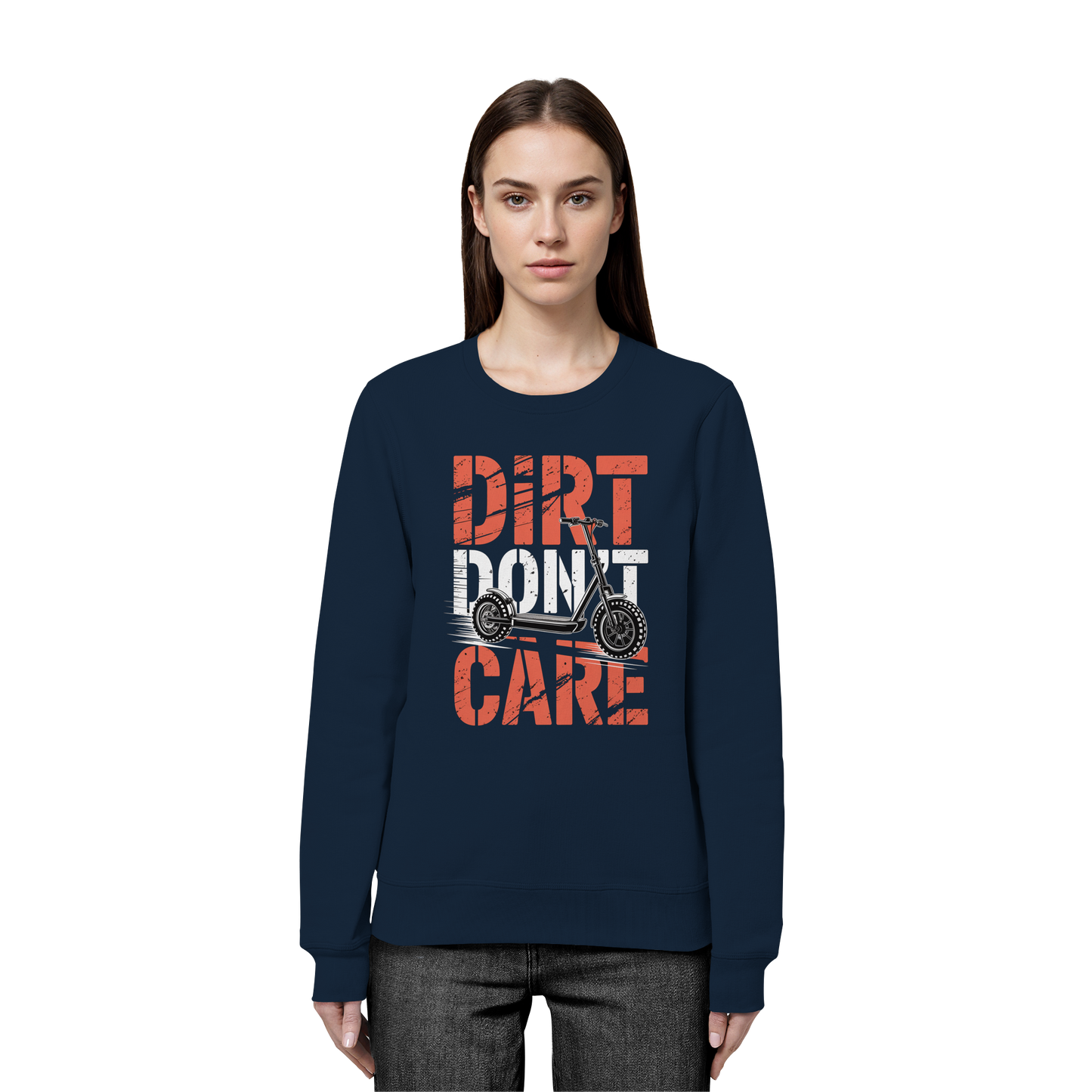 Dirt don't care - Organic Basic Unisex Sweatshirt