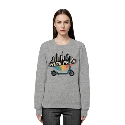 Ride free - Organic Basic Unisex Sweatshirt