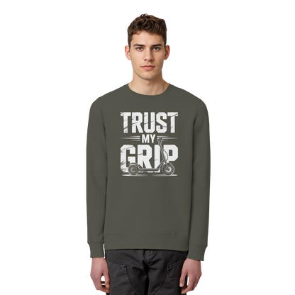 Trust my Grip - Organic Basic Unisex Sweatshirt