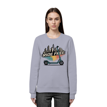 Ride free - Organic Basic Unisex Sweatshirt