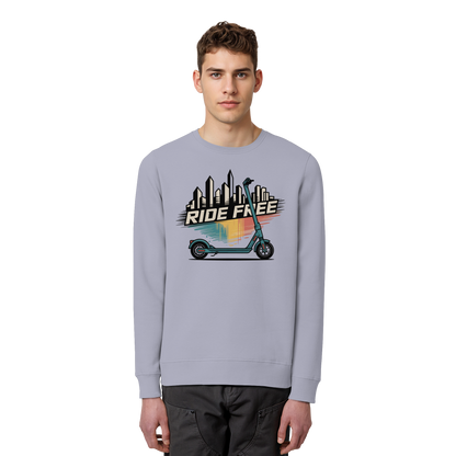 Ride free - Organic Basic Unisex Sweatshirt