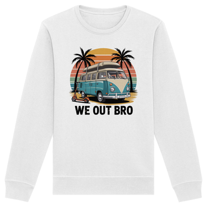Vanlife We out Bro - Organic Basic Unisex Sweatshirt