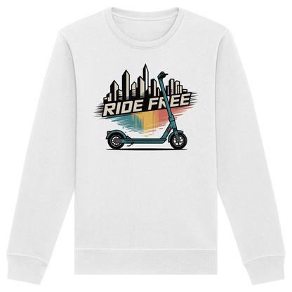 Ride free - Organic Basic Unisex Sweatshirt