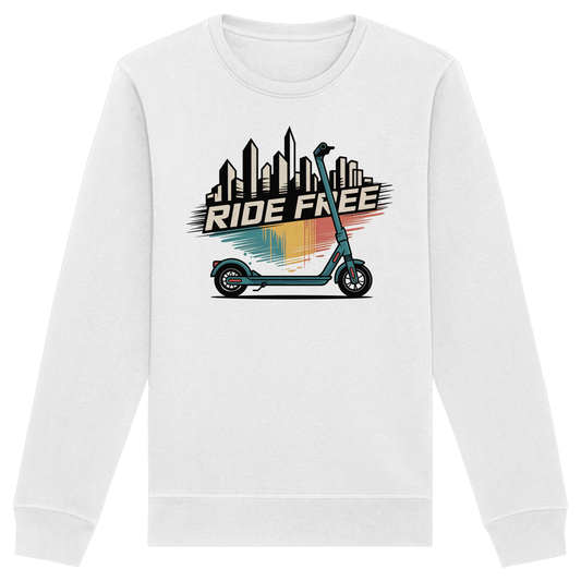 Ride free - Organic Basic Unisex Sweatshirt