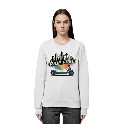Ride free - Organic Basic Unisex Sweatshirt