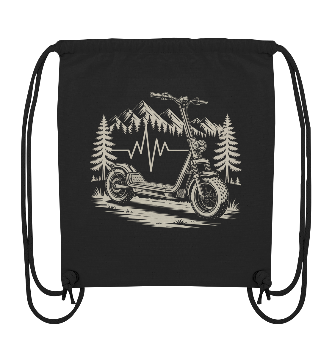 Heartbeat Offroad E-Scooter - Organic Gym-Bag