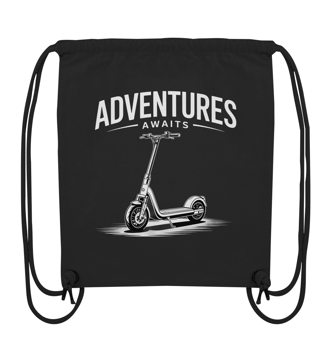 Adventure Awaits - Organic Gym-Bag