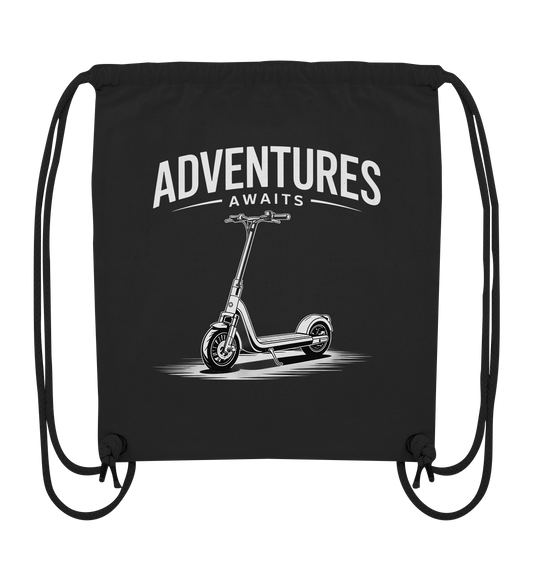 Adventure Awaits - Organic Gym-Bag