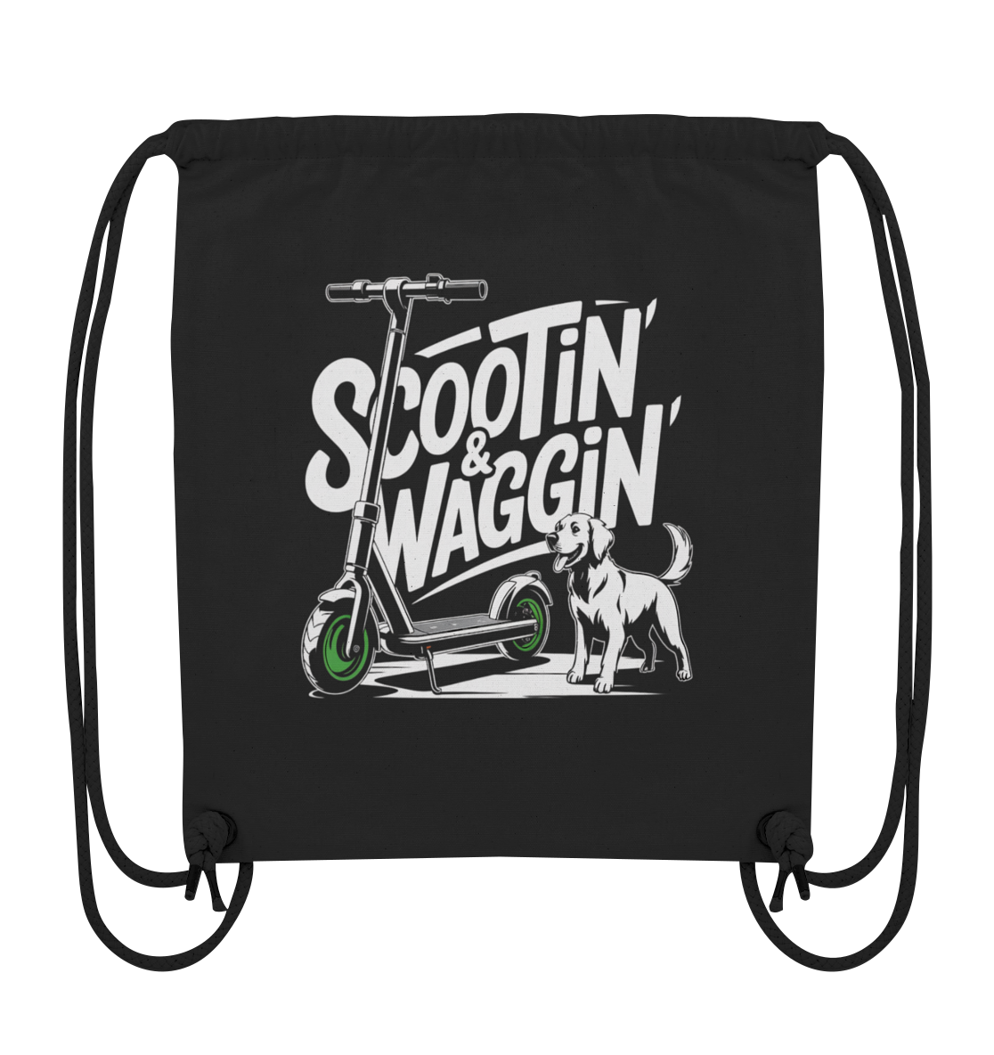 Scootin’ & Waggin’ - Organic Gym-Bag