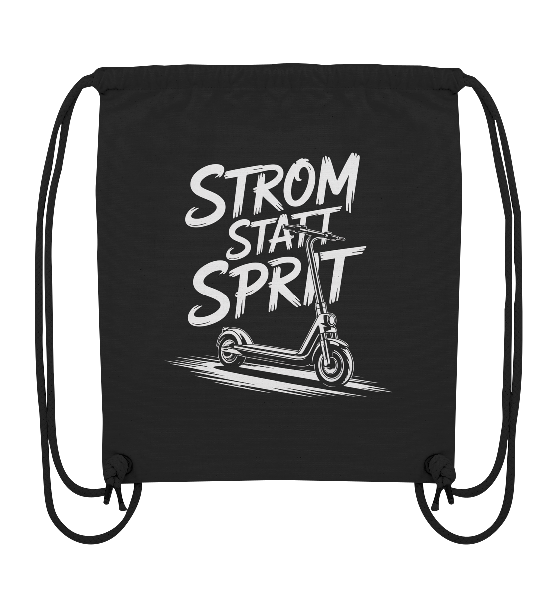 Strom statt Sprit - Organic Gym-Bag