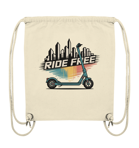 Ride free - Organic Gym-Bag