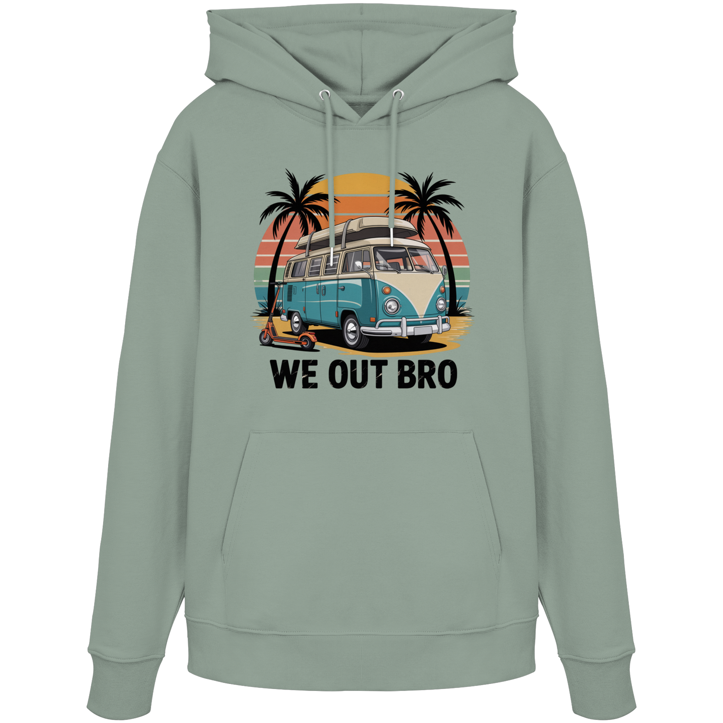 Vanlife We out Bro - Organic Hoodie