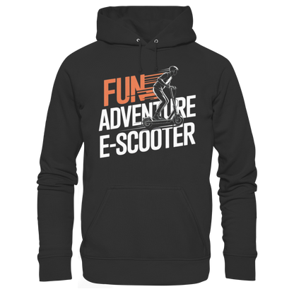 Fun Adventure E-Scooter - Organic Hoodie