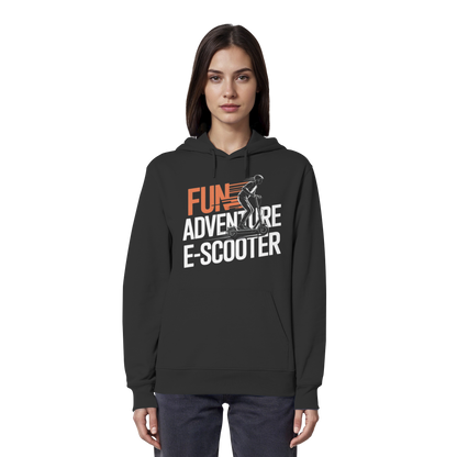 Fun Adventure E-Scooter - Organic Hoodie