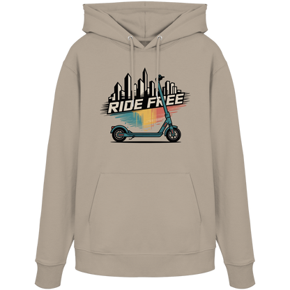 Ride free - Organic Hoodie