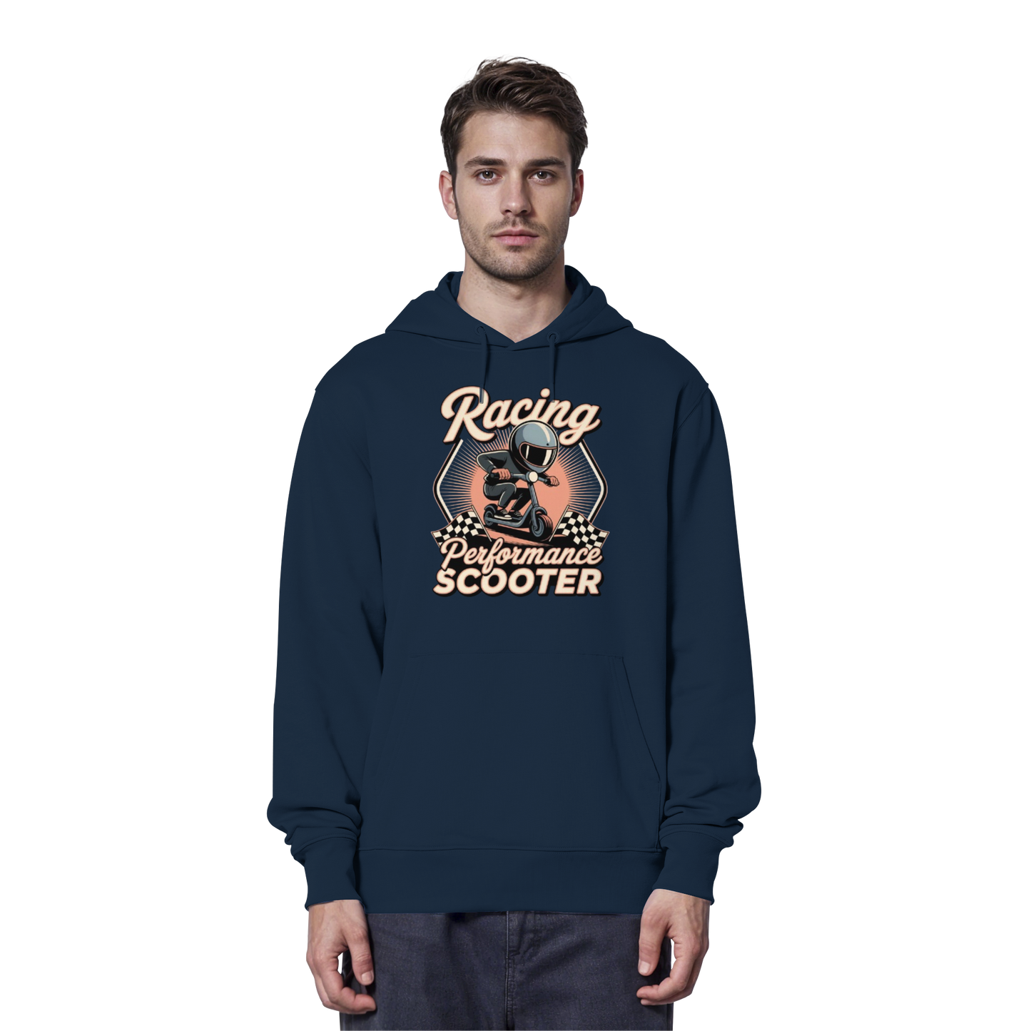 Racing Performance Scooter - Organic Hoodie