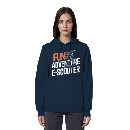 Fun Adventure E-Scooter - Organic Hoodie