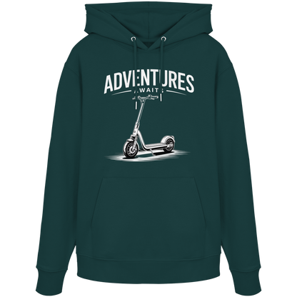 Adventure Awaits - Organic Hoodie