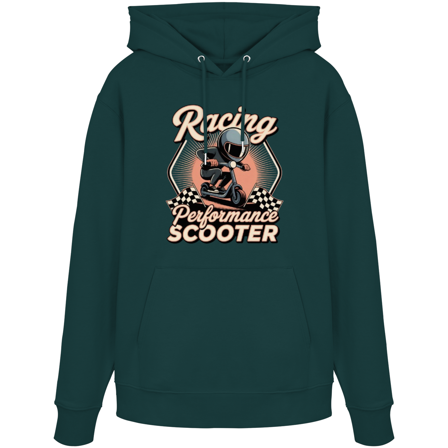 Racing Performance Scooter - Organic Hoodie