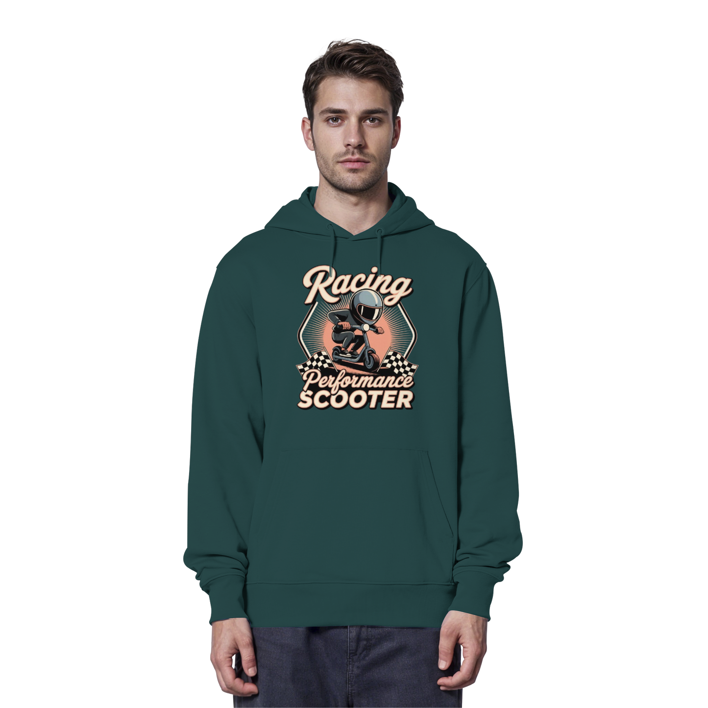Racing Performance Scooter - Organic Hoodie