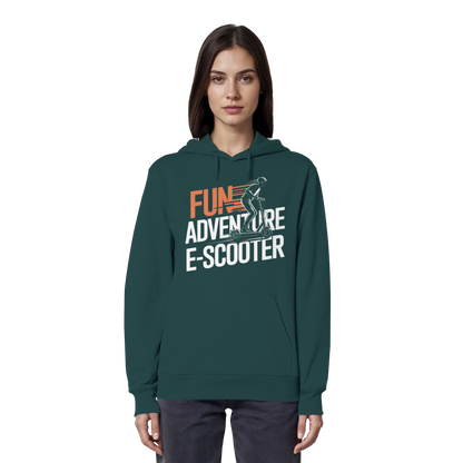 Fun Adventure E-Scooter - Organic Hoodie