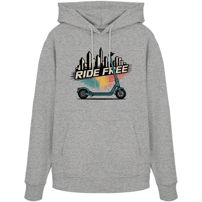 Ride free - Organic Hoodie