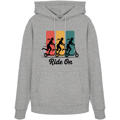 Ride on  - Organic Hoodie