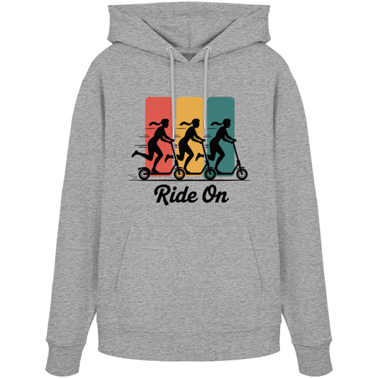 Ride on  - Organic Hoodie