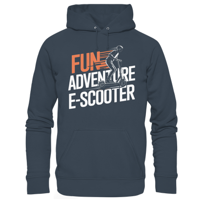 Fun Adventure E-Scooter - Organic Hoodie