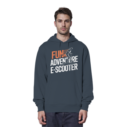 Fun Adventure E-Scooter - Organic Hoodie
