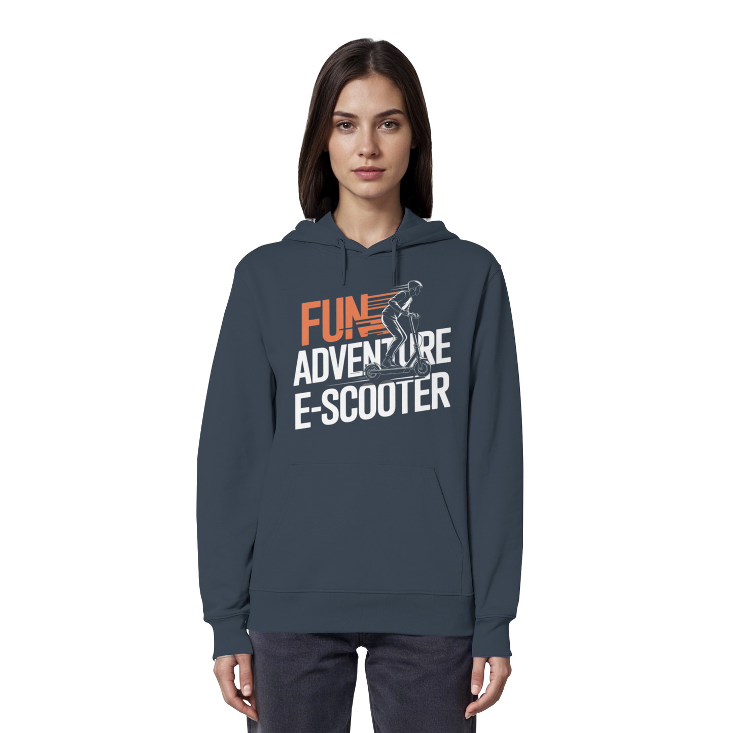 Fun Adventure E-Scooter - Organic Hoodie