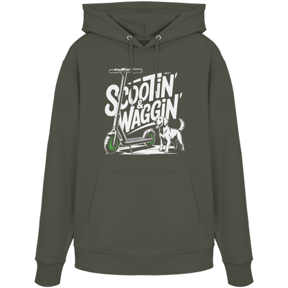 Scootin’ & Waggin’ - Organic Hoodie