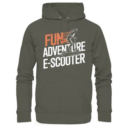 Fun Adventure E-Scooter - Organic Hoodie