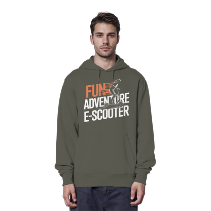 Fun Adventure E-Scooter - Organic Hoodie