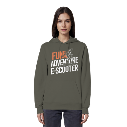 Fun Adventure E-Scooter - Organic Hoodie