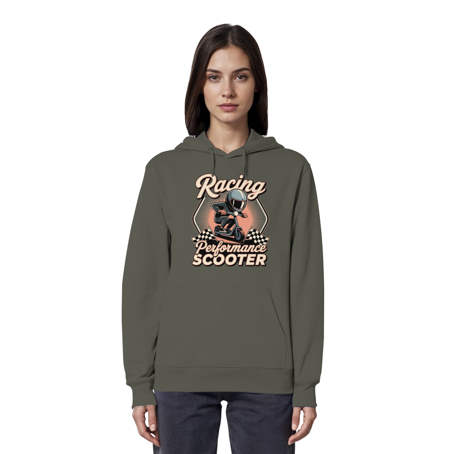 Racing Performance Scooter - Organic Hoodie