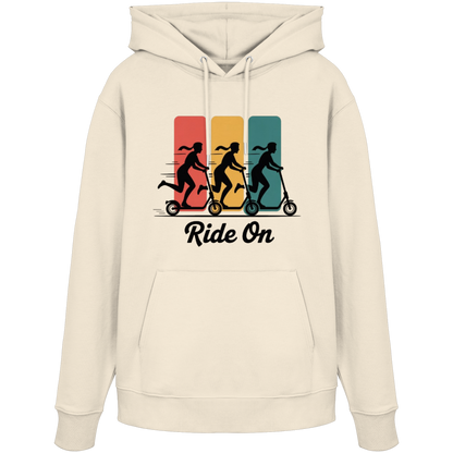 Ride on  - Organic Hoodie