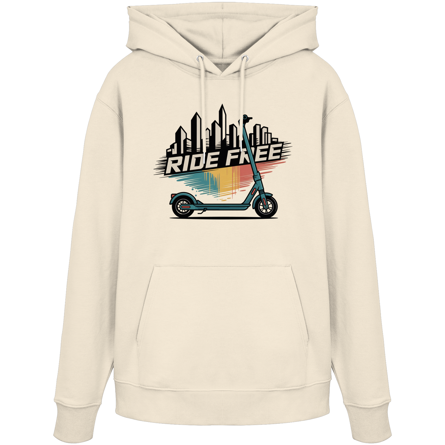 Ride free - Organic Hoodie