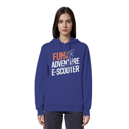 Fun Adventure E-Scooter - Organic Hoodie