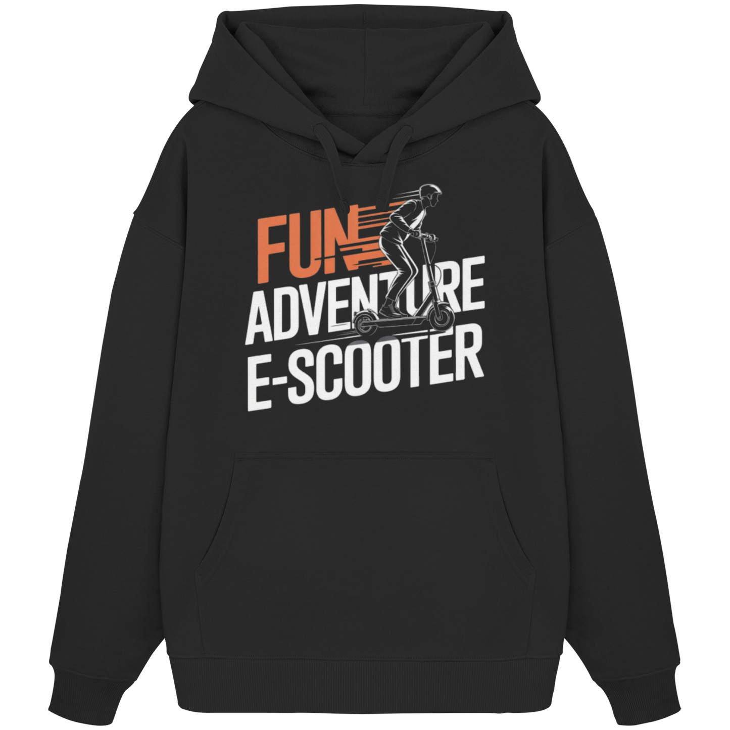 Fun Adventure E-Scooter - Organic Oversize Hoodie