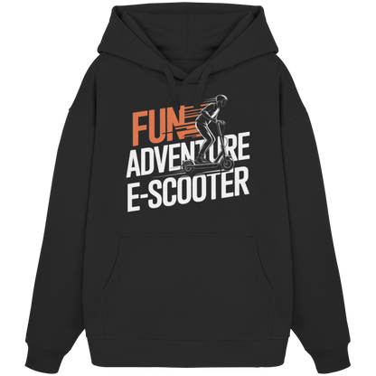Fun Adventure E-Scooter - Organic Oversize Hoodie