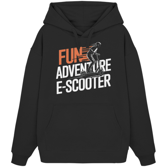 Fun Adventure E-Scooter - Organic Oversize Hoodie