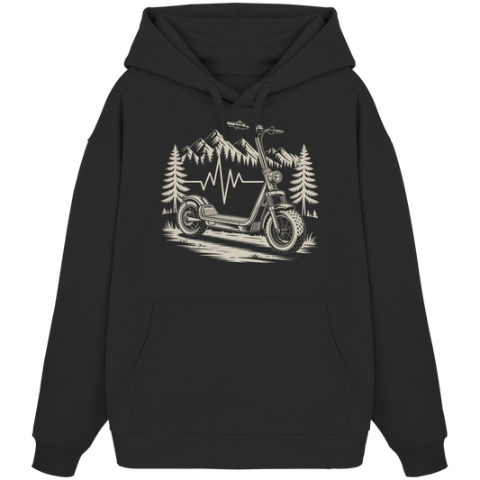 Heartbeat Offroad E-Scooter - Organic Oversize Hoodie