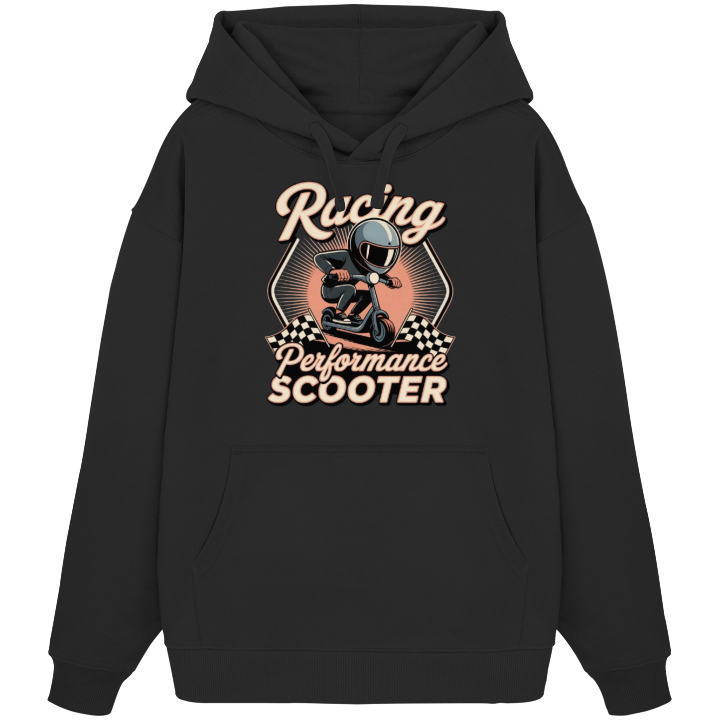 Racing Performance Scooter - Organic Oversize Hoodie