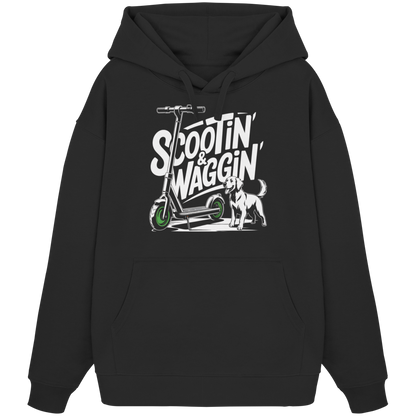 Scootin’ & Waggin’ - Organic Oversize Hoodie