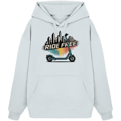 Ride free - Organic Oversize Hoodie