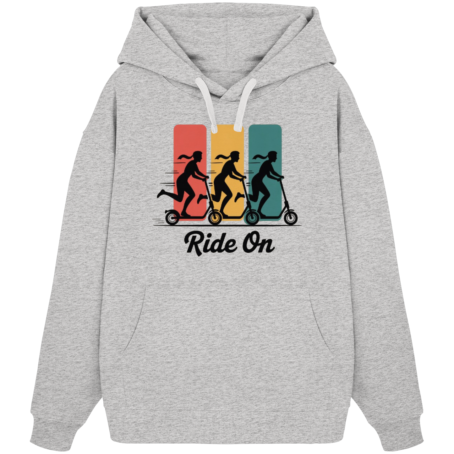 Ride on  - Organic Oversize Hoodie
