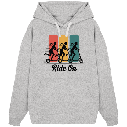 Ride on  - Organic Oversize Hoodie