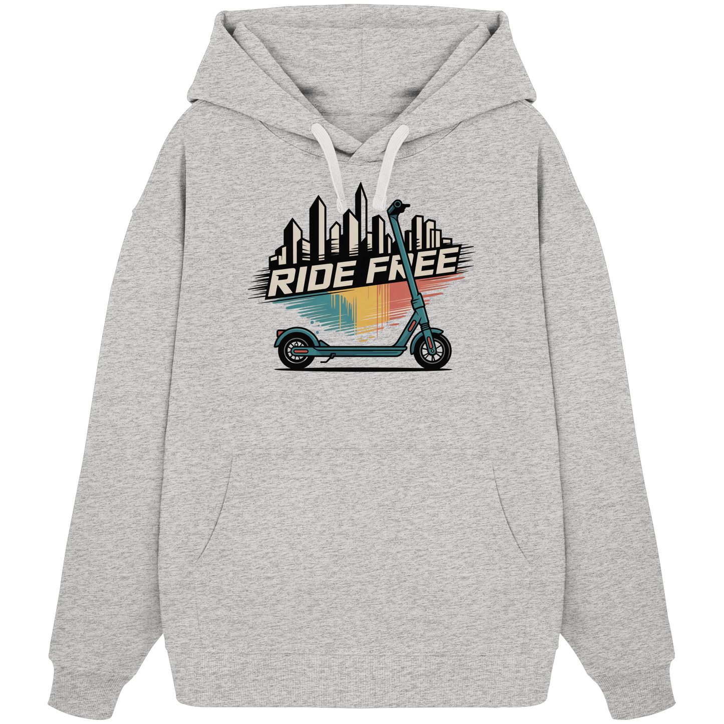 Ride free - Organic Oversize Hoodie