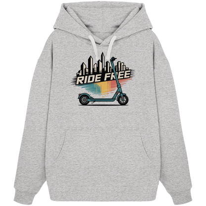 Ride free - Organic Oversize Hoodie